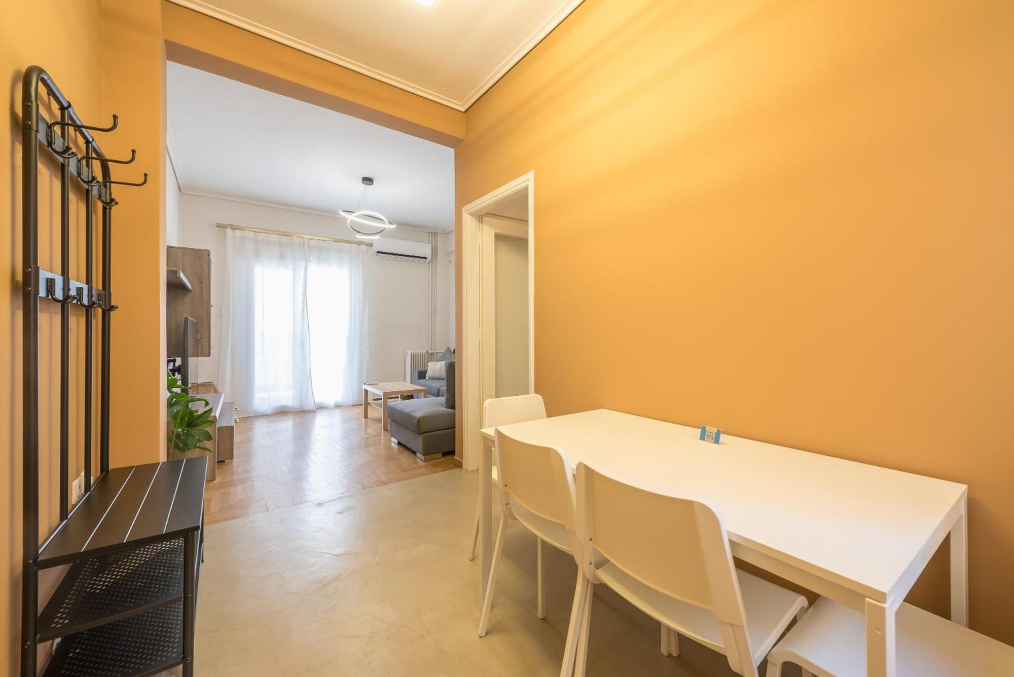 Stylish 2 Bd Urban Retreat Near Panormou Metro Apartment Athens Exterior photo